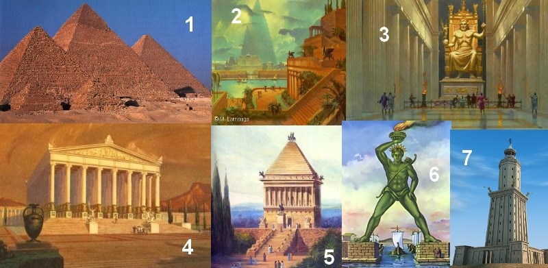 Les 7 Merveilles Du Monde Antique Liste Et Histoire Les 7 Merveilles Du Monde Antique Liste Et Histoire