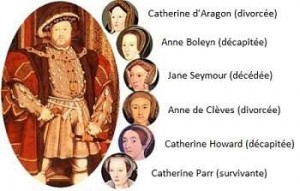 Henri VIII et ses 6 femmes.