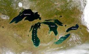 Grands lacs d'Amérique du Nord