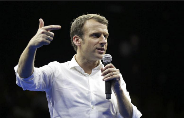 Emmanuel Macron en 2017.