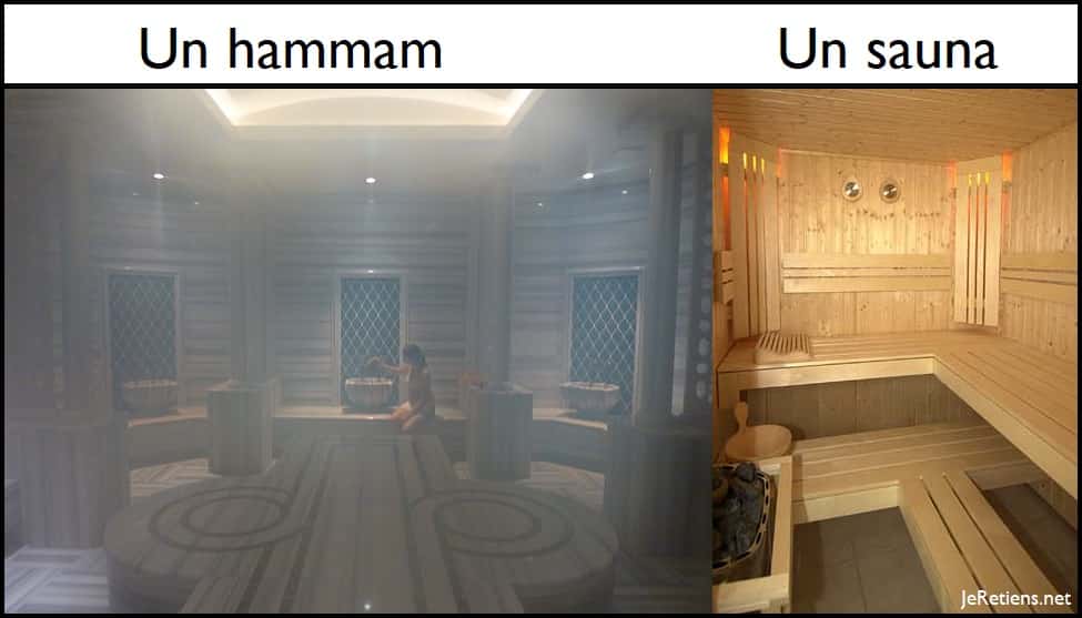 Quelle différence entre un hammam et un sauna ?
