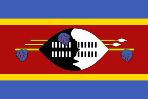 Le drapeau du Swaziland