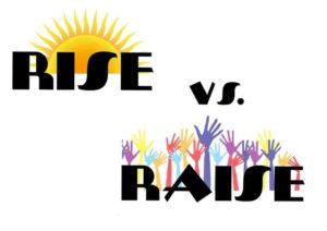 Différence entre les verbes to raise et to rise en anglais