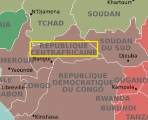 République centrafricaine et sa capitale Bangui