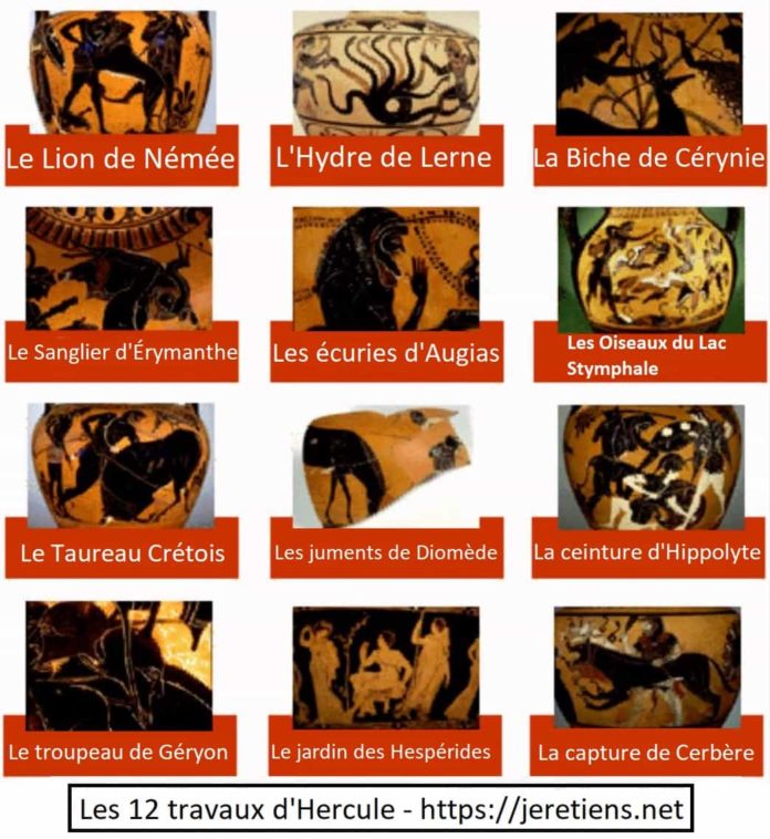 Les 12 travaux d’Hercule / Héraclès