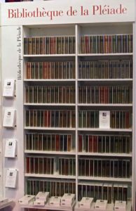 Tous les livres de la Bibliothèque de la Pléiade et les couleurs de leur couverture en cuir