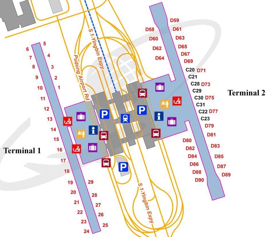 Les configurations d'aéroport quel plan aéroport ? plan de terminal