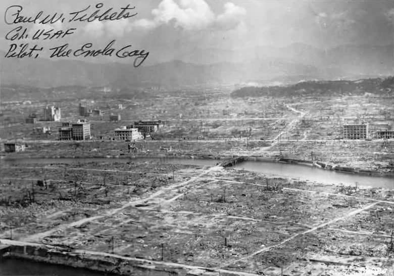Hiroshima après la bombe atomique