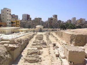 Ruines de la Bibliothèque d'Alexandrie
