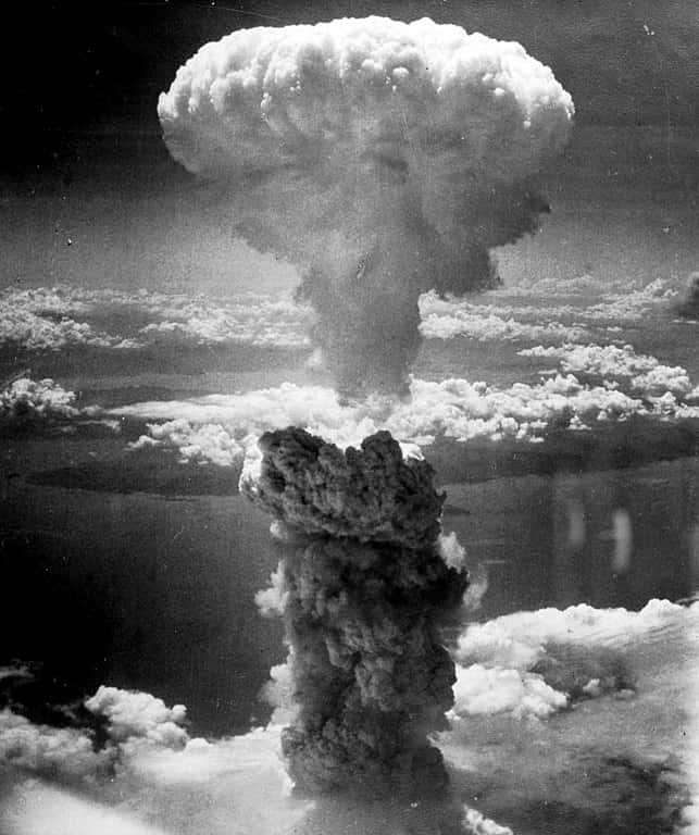 Le champignon atomique de Nagasaki