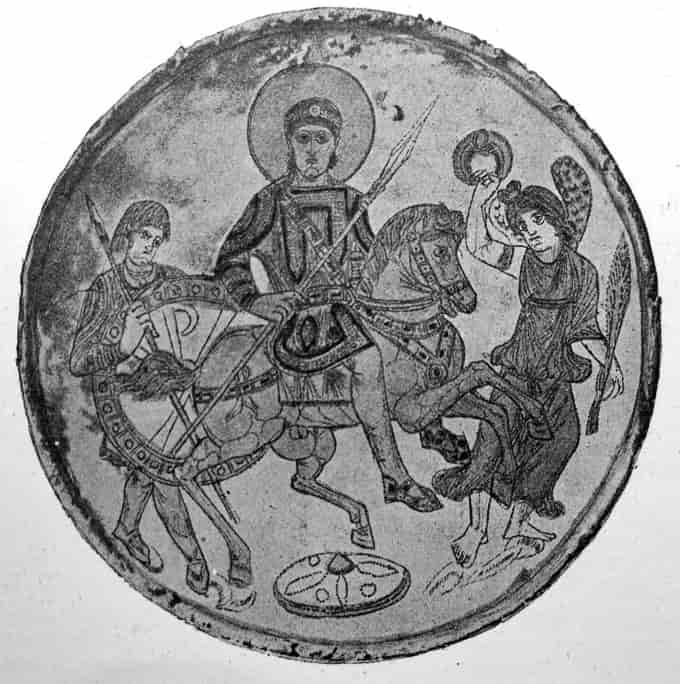 Empereur romain Constantin converti au christianisme