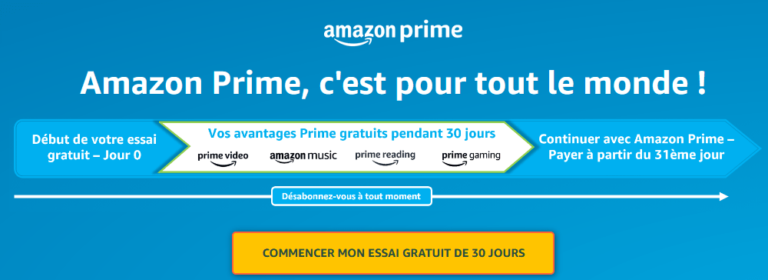 comment arrêter amazon prime essai gratuit