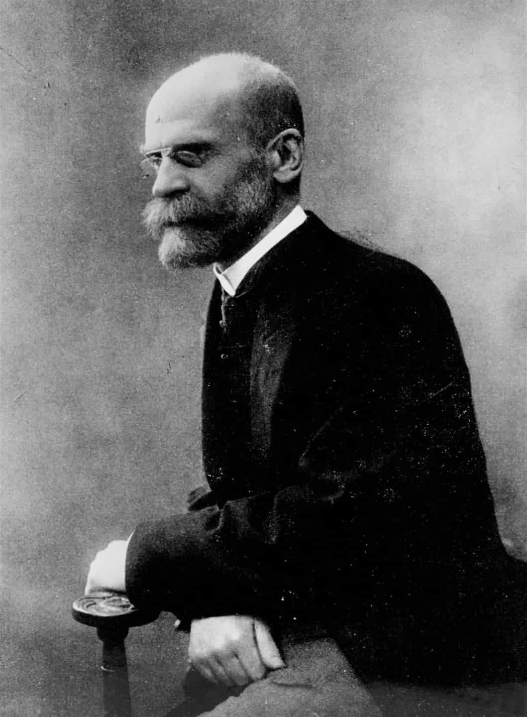 Photographie d'Émile Durkheim