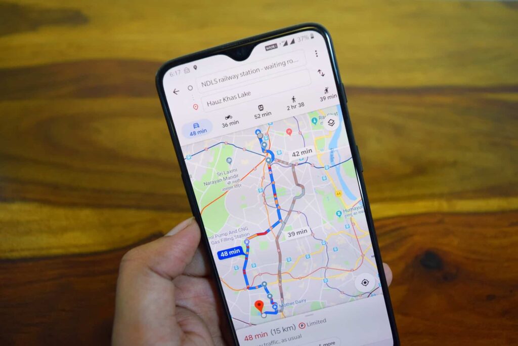 Comment localiser un smartphone avec Google maps ?