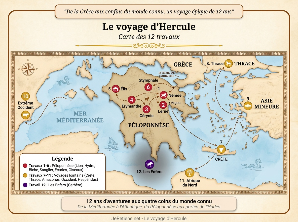 Les 12 Travaux D Hercule La Liste Et Les D tails Complets Les 12 Travaux D Hercule La Liste Et Les D tails Complets