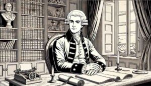 Illustration d'Emmanuel Kant.